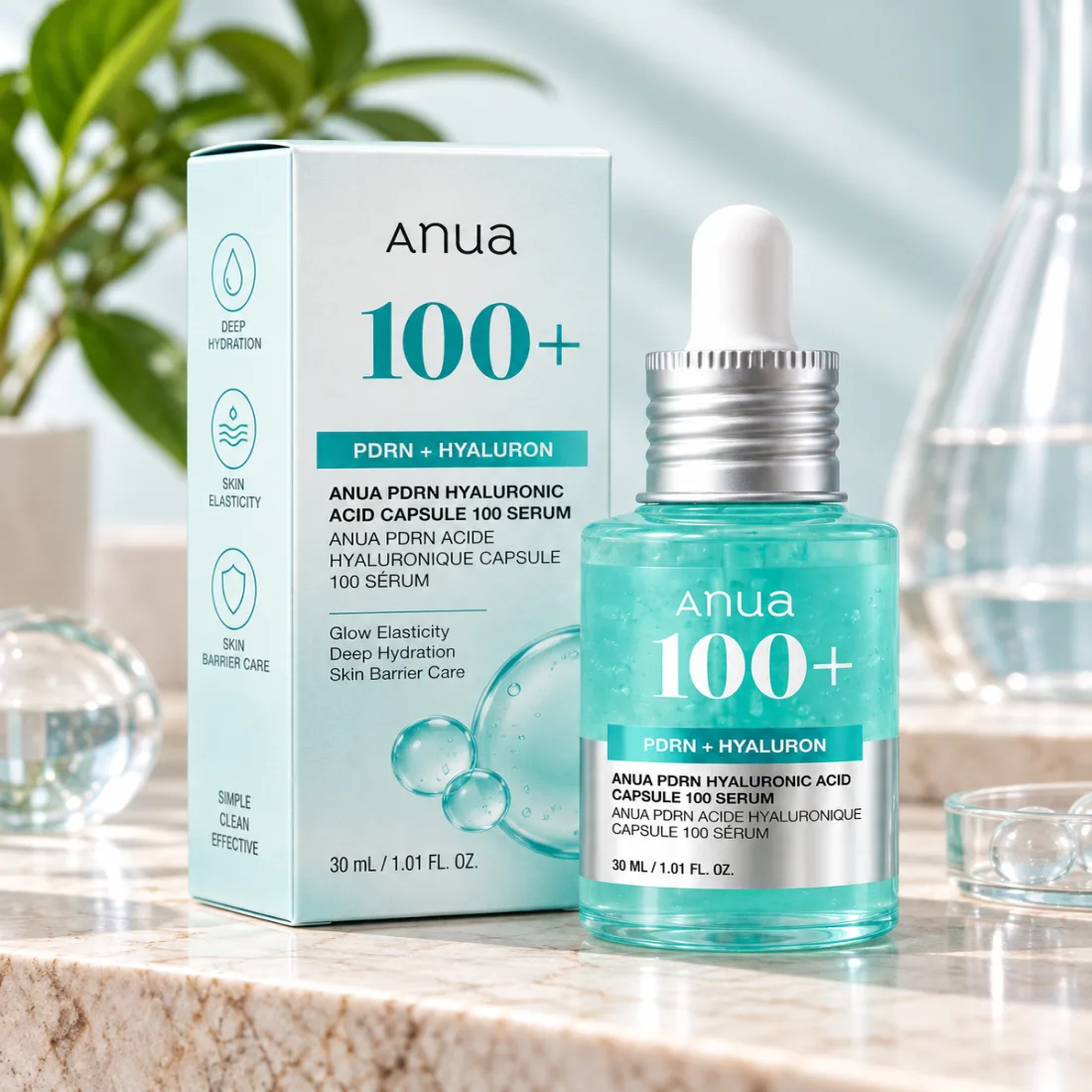 Anua PDRN Hyaluronic Acid Capsule 100 Serum 30 ml
