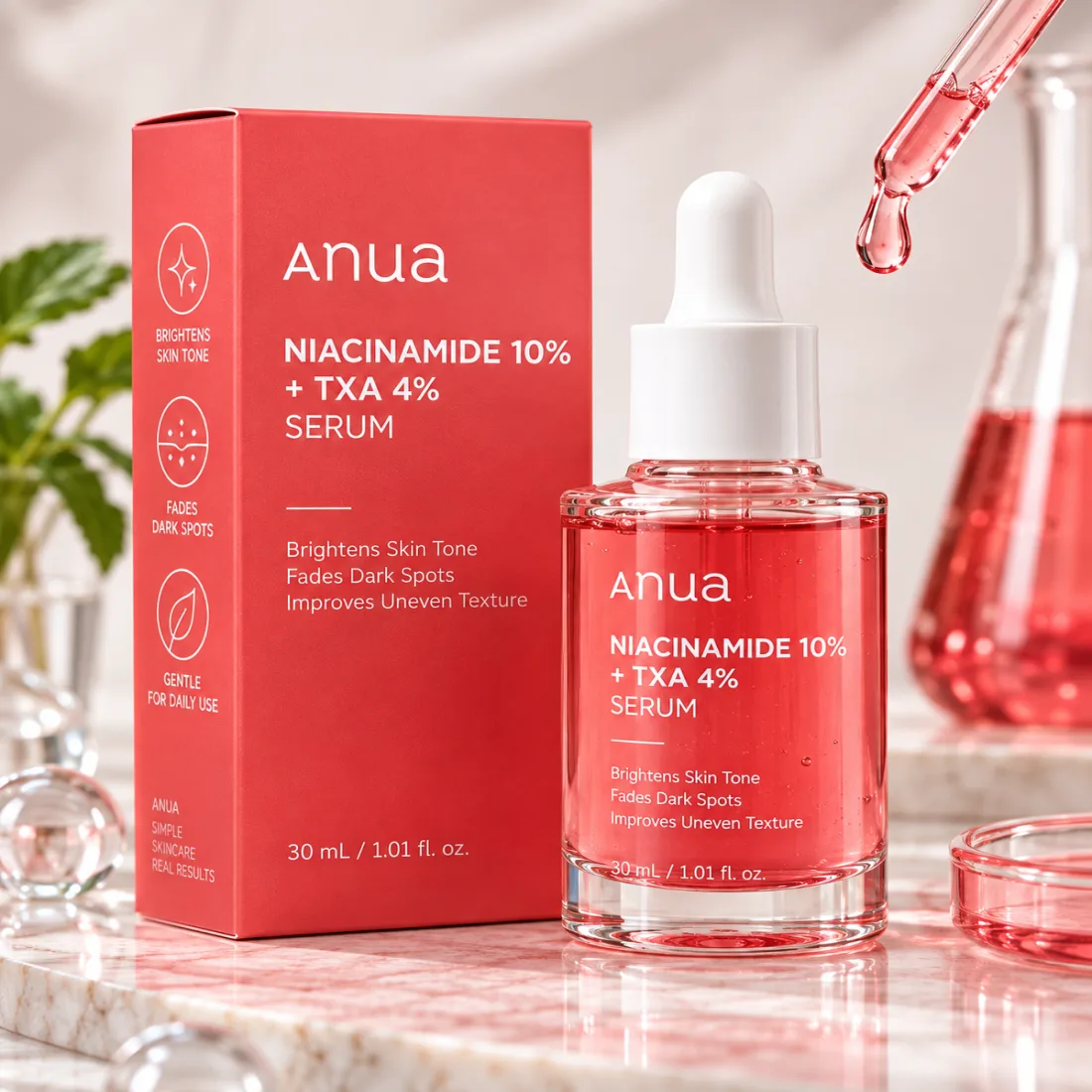 Anua Niacinamide 10% + TXA 4% Serum 30 ml
