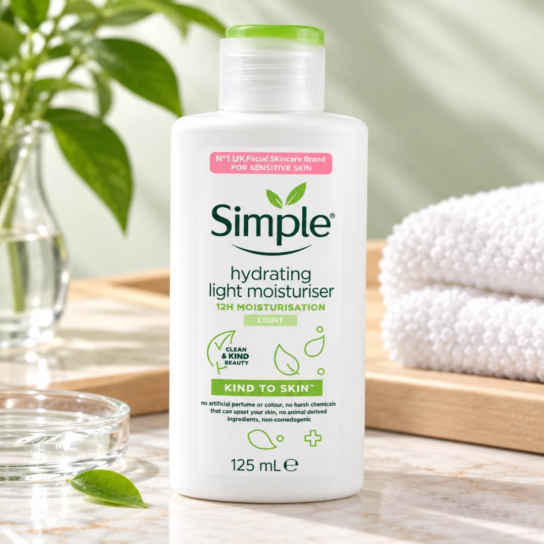 Simple Hydrating Light Moisturiser 125 ml
