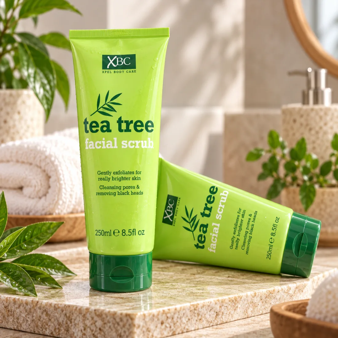 XBC Tea Tree Facial Scrub 250 ml