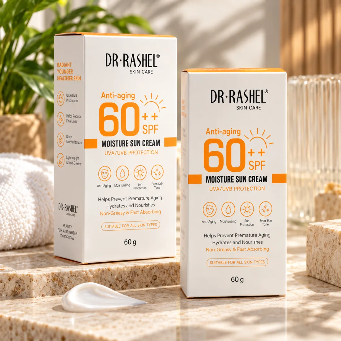 Dr Rashel Anti-Aging SPF60++ Moisture Sun Cream 60 g