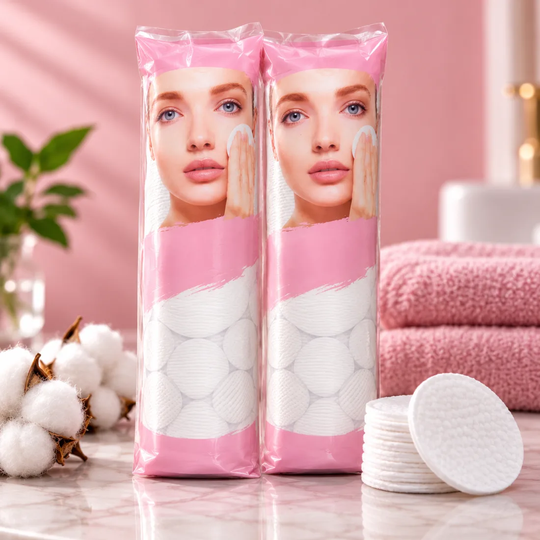 Cotton Makeup Remover Pads