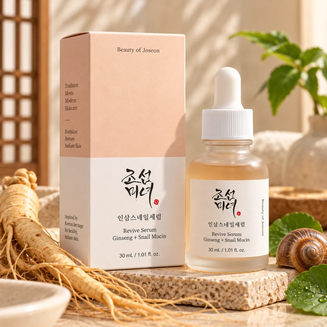 Beauty of Joseon Revive Serum Ginseng + Snail Mucin