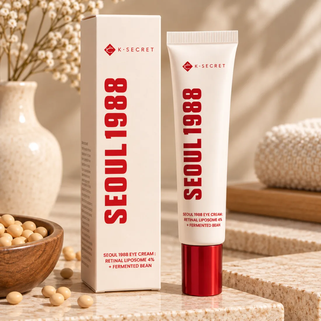 K-SECRET Seoul 1988 Eye Cream Retinal Liposome 4% + Fermented Bean