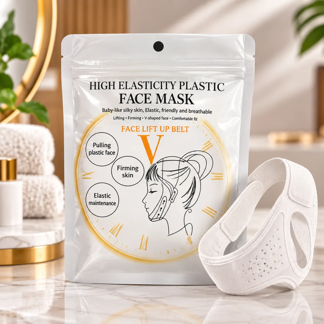High Elasticity Face Lift Up Belt