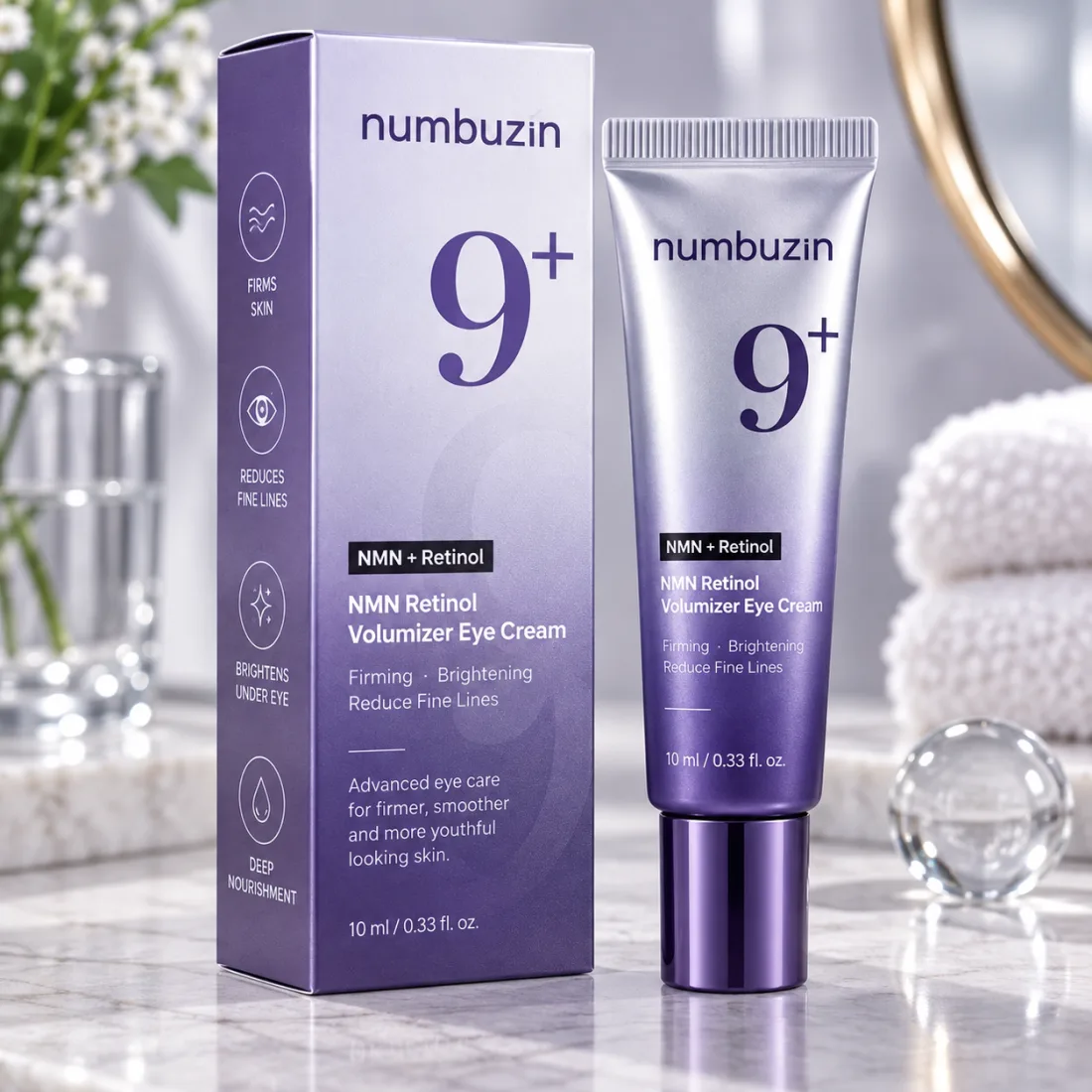 numbuzin No.9 NMN Retinol Volumizer Eye Cream 10 ml