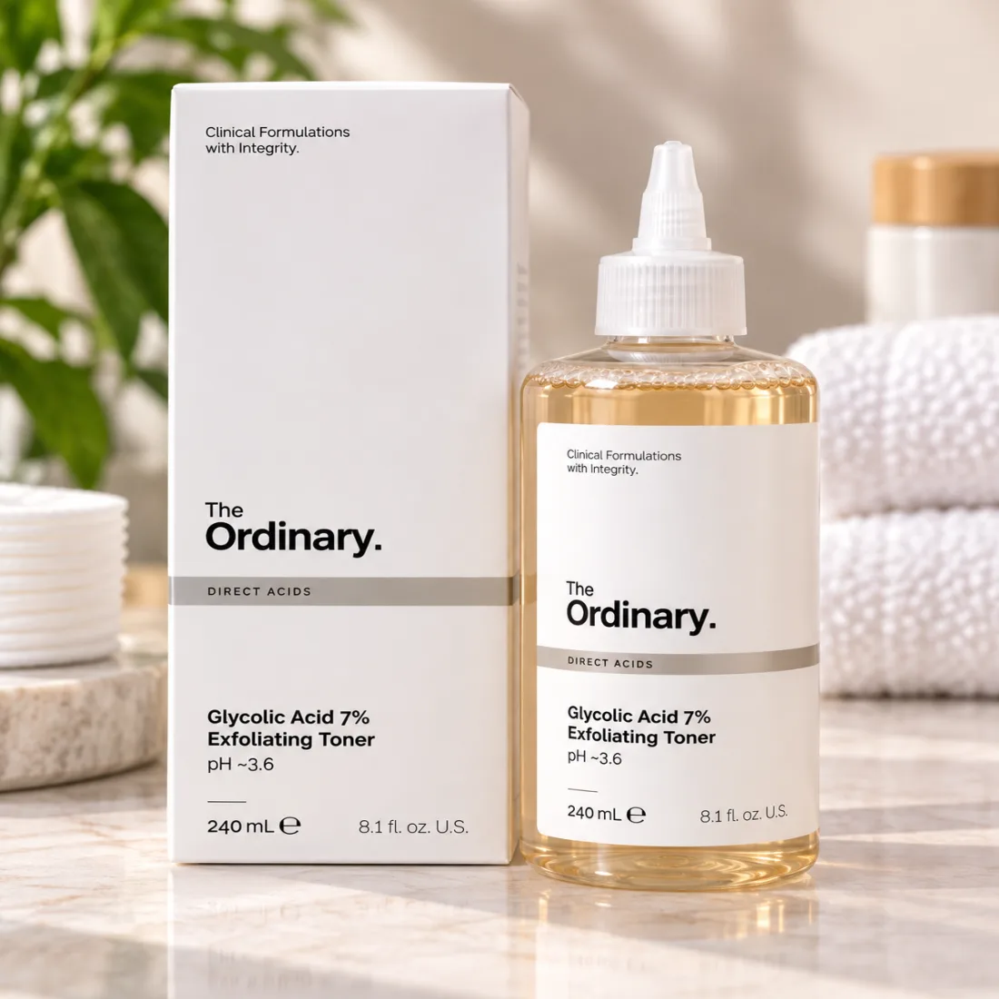 The Ordinary Glycolic Acid 7% Exfoliating Toner 240 ml