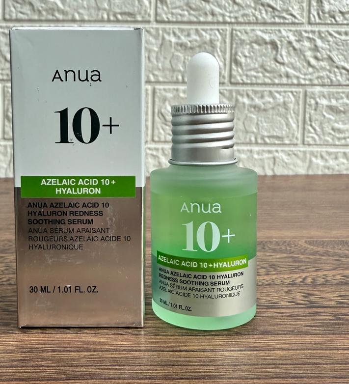 Anua Azelaic Acid 10% Hyaluron Redness Soothing Serum
